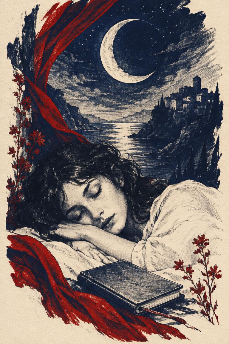 Sleep Routine Journal illustration